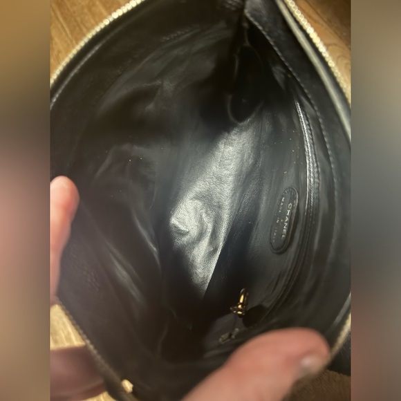 Chanel Caviar Timeless CC Cosmetic Pouch -  Black - Picture 7 of 9